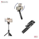 عصا السيلفي YESIDO SF11 مع جهاز تحكم عن بعد