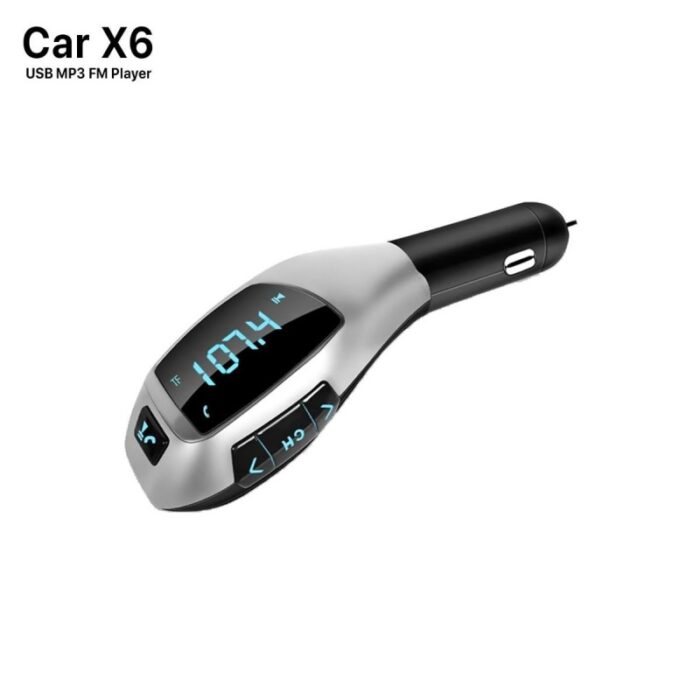 ⁦شاحن سيارة X6 ومشغل MP3 بلوتوث⁩ - الصورة ⁦6⁩