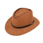 ⁦قبعة cowboy للرجال لون بني⁩ - الصورة ⁦3⁩