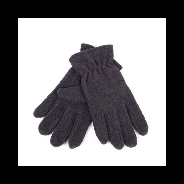 ⁦كفوف صوف للنساء لون أسود⁩ - الصورة ⁦5⁩