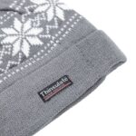 ⁦طاقية صوف لون رمادي⁩ - الصورة ⁦5⁩