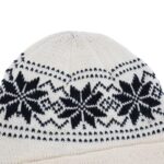 ⁦طاقية صوف لون بيج⁩ - الصورة ⁦4⁩