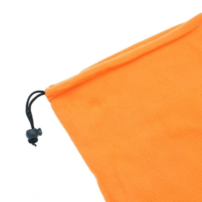 ⁦غطاء صوف للرقبة والرأس متعدد الاستعمالات لون برتقالي⁩ - الصورة ⁦3⁩