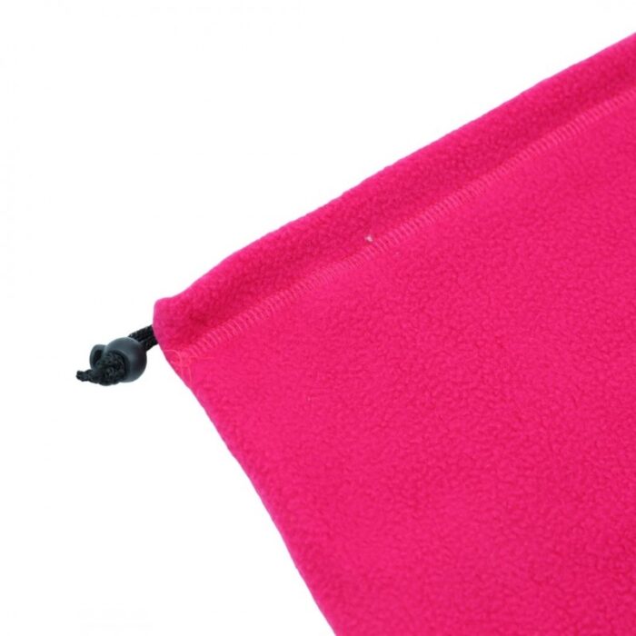 ⁦غطاء صوف للرقبة والرأس متعدد الاستعمالات لون فوشي⁩ - الصورة ⁦2⁩