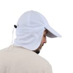 ⁦طاقية للرأس والرقبة للرجال لون أبيض⁩ - الصورة ⁦3⁩