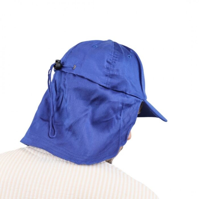 ⁦طاقية للرأس والرقبة للرجال لون أزرق⁩ - الصورة ⁦4⁩