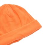 ⁦طاقية صوف لون برتقالي⁩ - الصورة ⁦2⁩