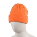 ⁦طاقية صوف لون برتقالي⁩ - الصورة ⁦3⁩