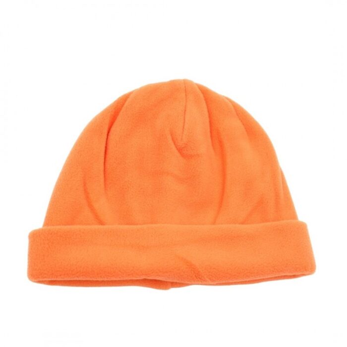 ⁦طاقية صوف لون برتقالي⁩ - الصورة ⁦4⁩