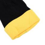 ⁦طاقية صوف لون أسود وأصفر⁩ - الصورة ⁦3⁩