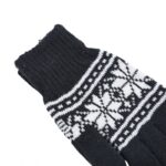 ⁦كفوف صوف لون أسود⁩ - الصورة ⁦4⁩