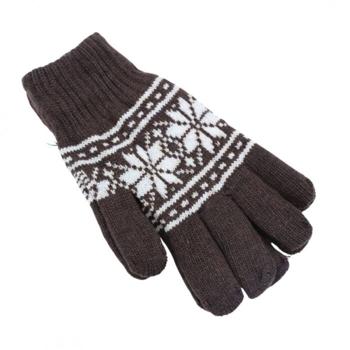 103377025_67dcb8b338903 كفوف صوف لون بني - الصورة 1