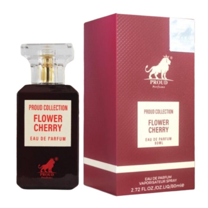 ⁦FLOWER CHERRY EDP By Proud Perfumes For Women 80Ml -عطر فلور شيرري من برواد للنساء حجم 80 مل⁩ - الصورة ⁦2⁩