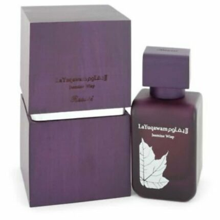 La Yuqawam Jasmine Wisp EDP By Rasasi For Unisex 75Ml -عطر لا يقاوم من الرصاصي للجنسين حجم 75 مل