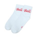 جوارب قطنية طويلة (زوج واحد) من فولو للنساء لون أبيض