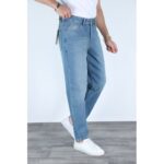 ⁦بنطلــون جـيـنـز BoyFriend شـبـابـي⁩ - الصورة ⁦2⁩