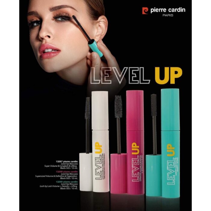 ⁦ماسكارا Level Up لزيادة حجم الرموش ورفعها من يير كاردان باريس 10 مل⁩ - الصورة ⁦2⁩