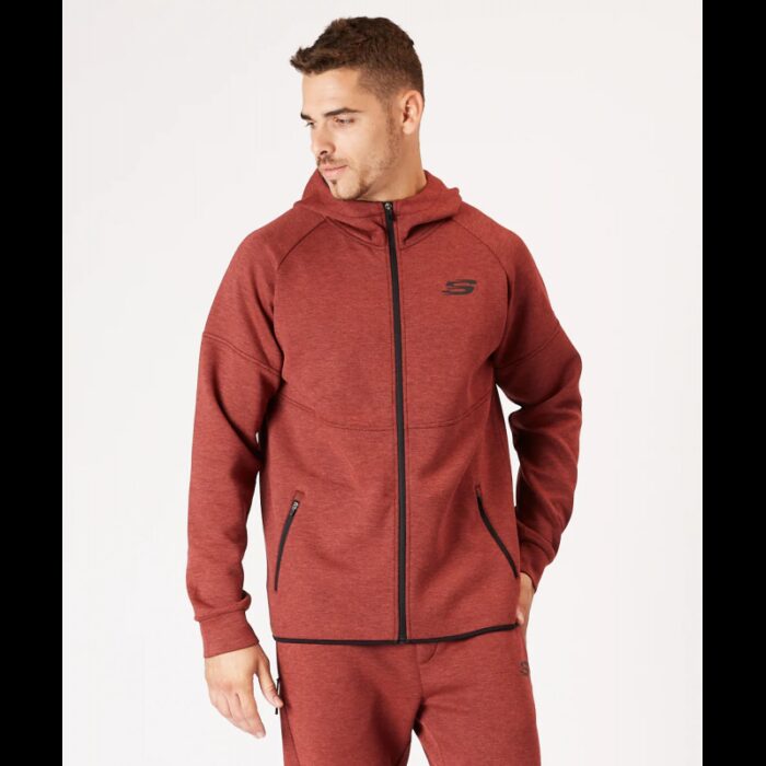 103377244_67dcba3938be1 Skechers Men's Interlock Hoodie - الصورة 1
