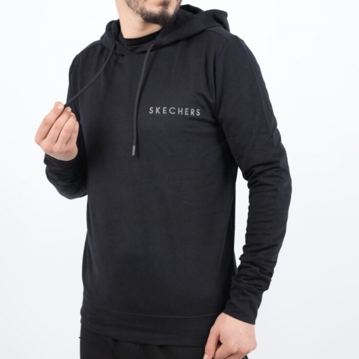 ⁦Skechers Men's Long Sleeve Hoodie⁩ - الصورة ⁦2⁩