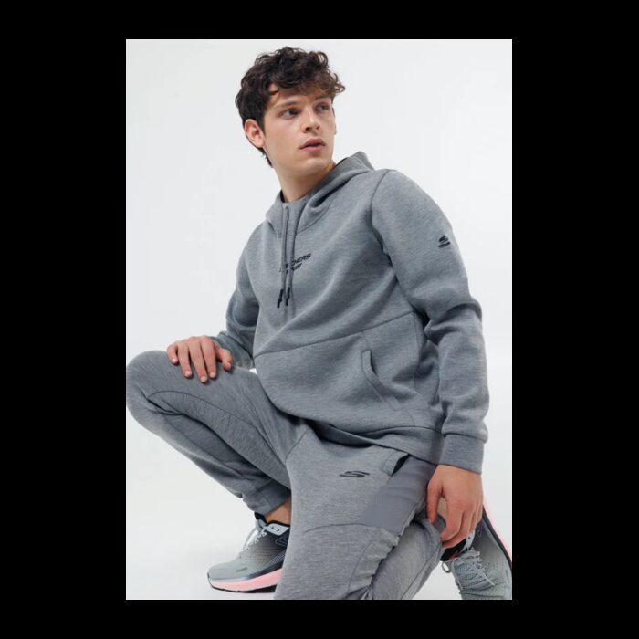 ⁦Skechers Men's Interlock Sporty Look Hoodie⁩ - الصورة ⁦3⁩