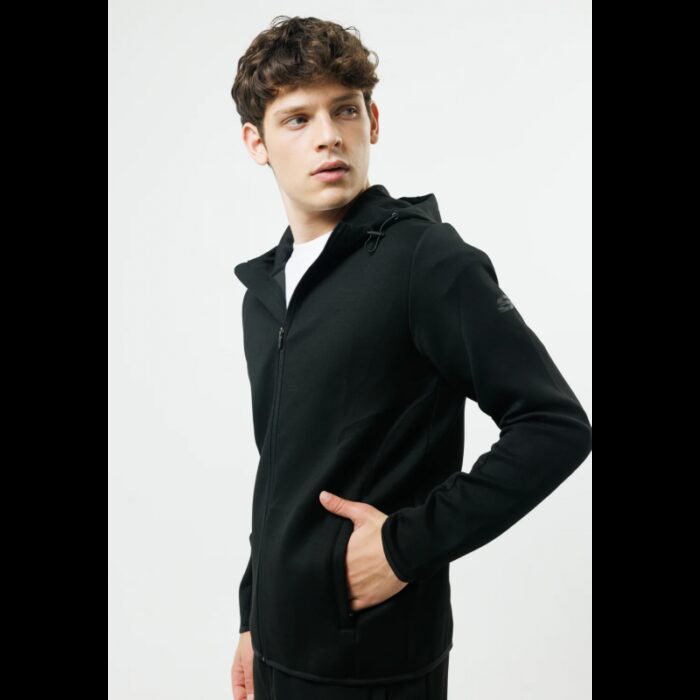 ⁦Skechers Men's Interlock Hooded Jacket⁩ - الصورة ⁦3⁩