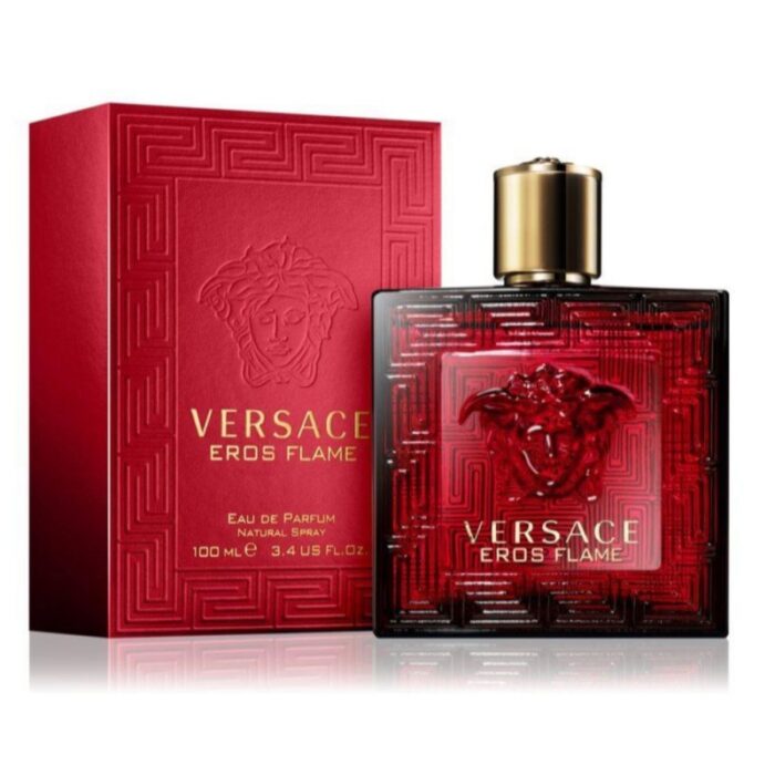 ⁦Eros Flame Eau de Parfum EDP By Versace For Men 100ml - عطر ايروس فلام او دي بيرفام من فيرزاتشي للرجال سعة 100 مل⁩ - الصورة ⁦4⁩