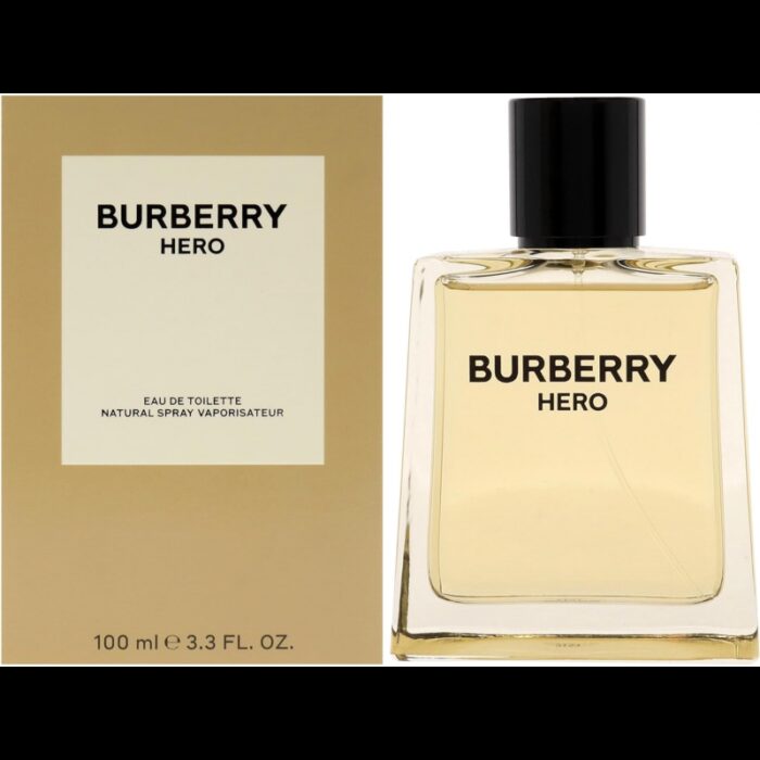 ⁦Burberry Hero Eau De Toilette By Burberry For Men 100ML - عطر بيربري هيرو من بيربري للرجال 100 مل⁩ - الصورة ⁦3⁩