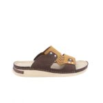 شبشب للرجال لون بني و زيتي