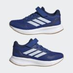 ⁦adidas Kids' Runfalcon 5 Shoes - Blue⁩ - الصورة ⁦10⁩