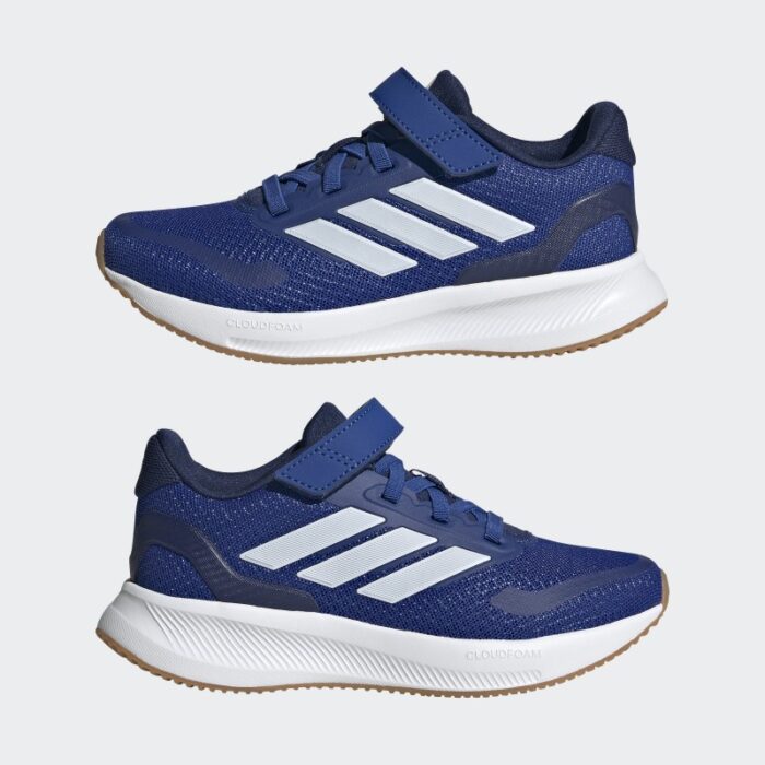 ⁦adidas Kids' Runfalcon 5 Shoes - Blue⁩ - الصورة ⁦10⁩