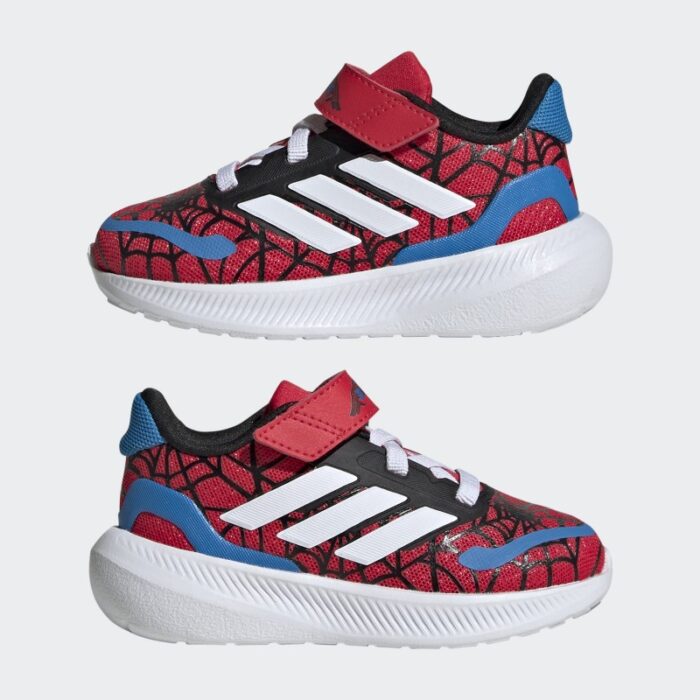 ⁦adidas Kids' Marvel Spider-Man Runfalcon 3.0 Shoes - Red⁩ - الصورة ⁦10⁩