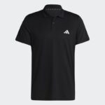 ⁦adidas Mens' Train Essentials Training Polo Shirt - Black⁩ - الصورة ⁦2⁩