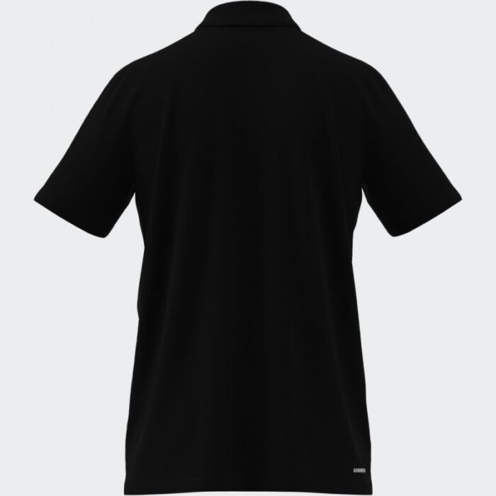 ⁦adidas Mens' Train Essentials Training Polo Shirt - Black⁩ - الصورة ⁦7⁩