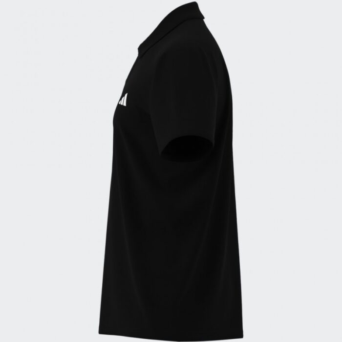 ⁦adidas Mens' Train Essentials Training Polo Shirt - Black⁩ - الصورة ⁦9⁩