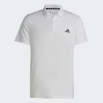 ⁦adidas Mens' Train Essentials Training Polo Shirt - White⁩ - الصورة ⁦2⁩