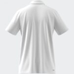 ⁦adidas Mens' Train Essentials Training Polo Shirt - White⁩ - الصورة ⁦7⁩