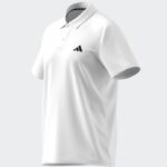 ⁦adidas Mens' Train Essentials Training Polo Shirt - White⁩ - الصورة ⁦10⁩