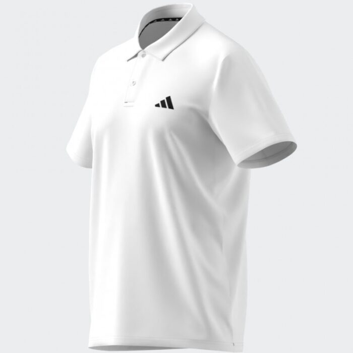 ⁦adidas Mens' Train Essentials Training Polo Shirt - White⁩ - الصورة ⁦10⁩
