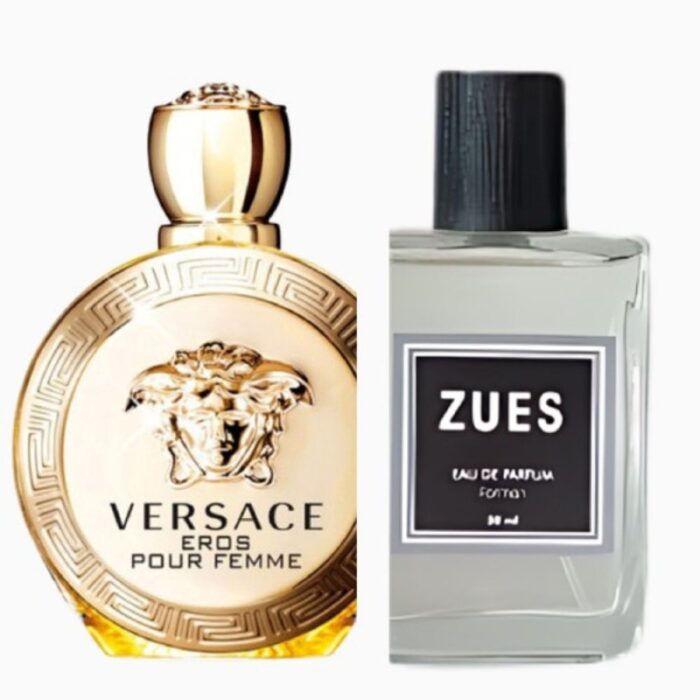 103377320_67dcbb201759a عطر ZUES B45 بديل فيرزاتشي ايروس او دي بيرفيوم للنساء 50 مل - الصورة 1