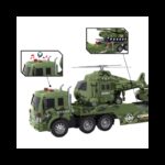 ⁦لعبة حاملة دبابة + طيارة transport truck⁩ - الصورة ⁦3⁩