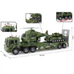 ⁦لعبة حاملة دبابة + طيارة transport truck⁩ - الصورة ⁦4⁩