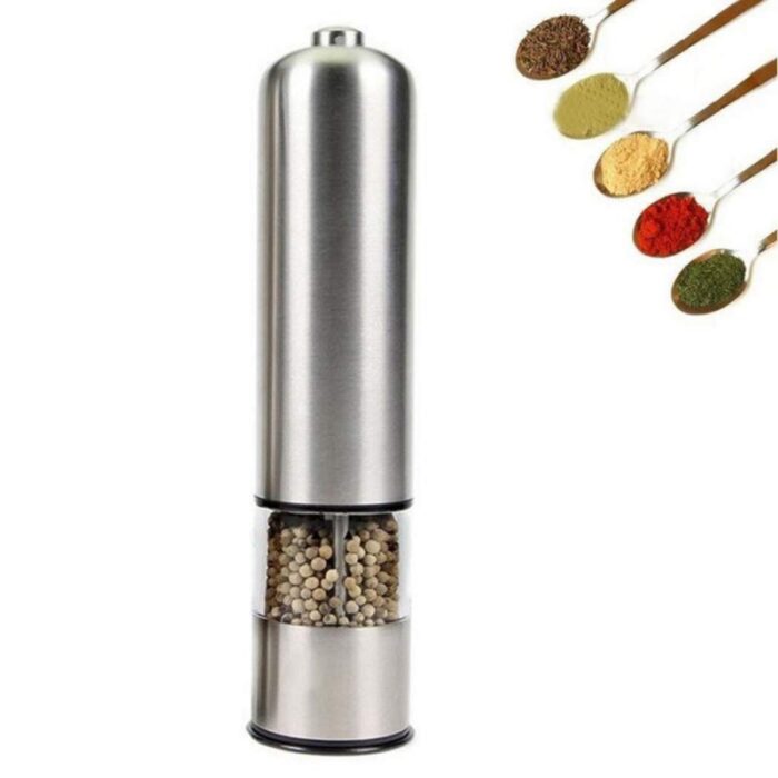 ⁦مطحنة فلفل +ملح 4 بطاريات⁩ - الصورة ⁦4⁩