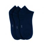 جوارب سوكت قطن (3 أزواج) من او تي اس للرجال لون كحلي