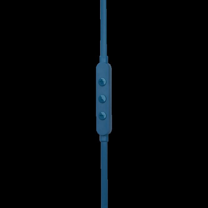 ⁦JBL Tune 305C USB Wired Hi-Res Earbud Headphones-Blue⁩ - الصورة ⁦6⁩