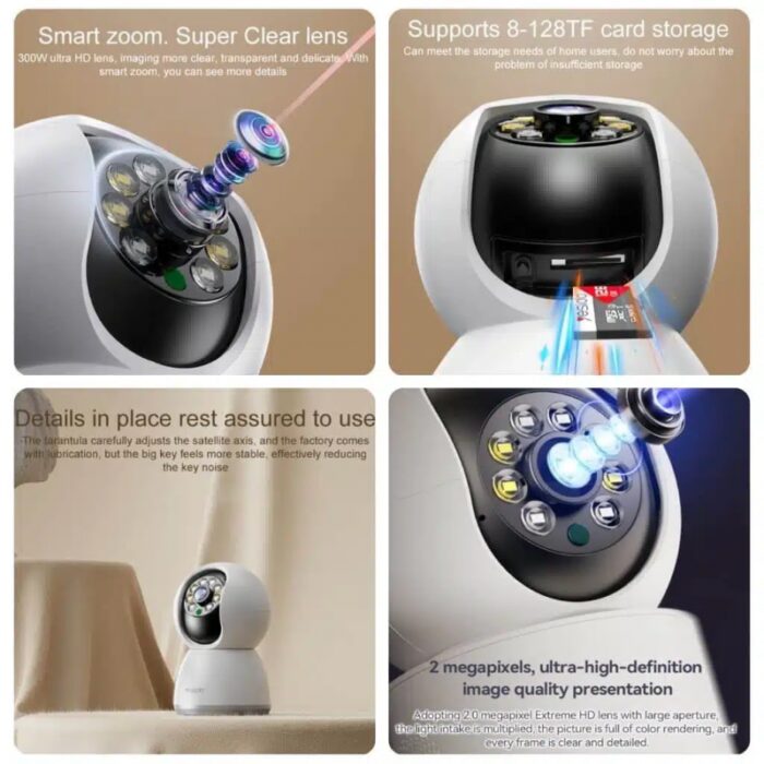 ⁦كاميره متحركة تسجيل صوره مع صوت للاماكن الداخليه Yesido KM11 Indoor CCTV Camera⁩ - الصورة ⁦5⁩