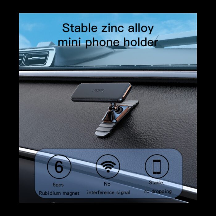 ⁦Yesido C150 Dashboard Magnetic Cellphone Mount Universal 360 Degree Adjustable Mobile Car Phone Holder⁩ - الصورة ⁦3⁩