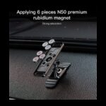 ⁦Yesido C150 Dashboard Magnetic Cellphone Mount Universal 360 Degree Adjustable Mobile Car Phone Holder⁩ - الصورة ⁦4⁩