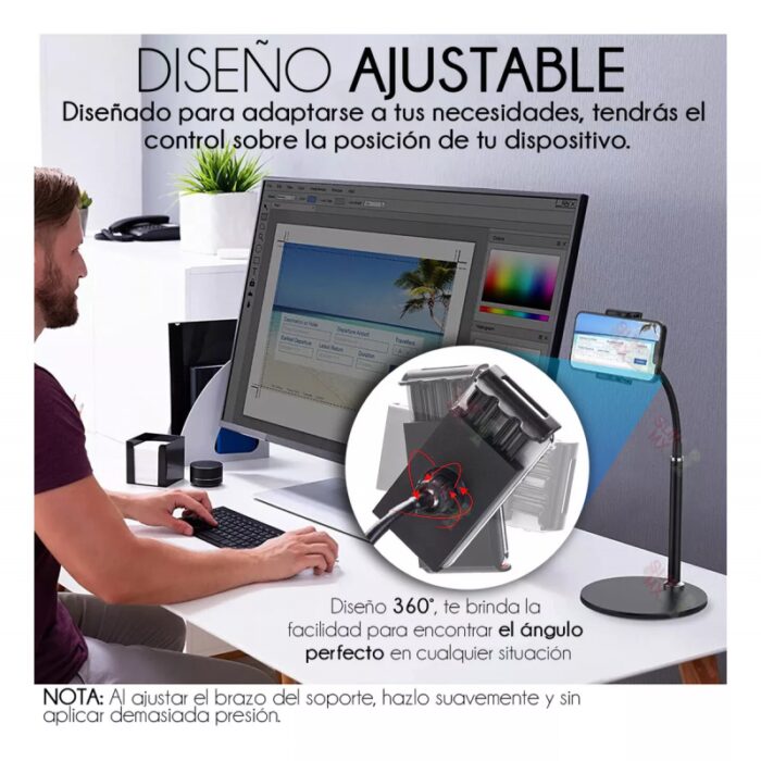 ⁦ستاند ipad للمكتب VOCAL STENTS⁩ - الصورة ⁦7⁩