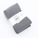 جوارب شتوية للأطفال (2 زوجين) لون رمادي