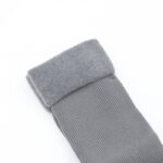 ⁦جوارب شتوية للأطفال (2 زوجين) لون رمادي⁩ - الصورة ⁦4⁩